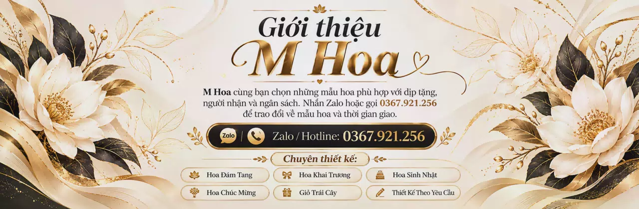 Ảnh bìa Shop hoa tươi Xã Long Thành - Chọn hoa gửi đúng tâm tình
